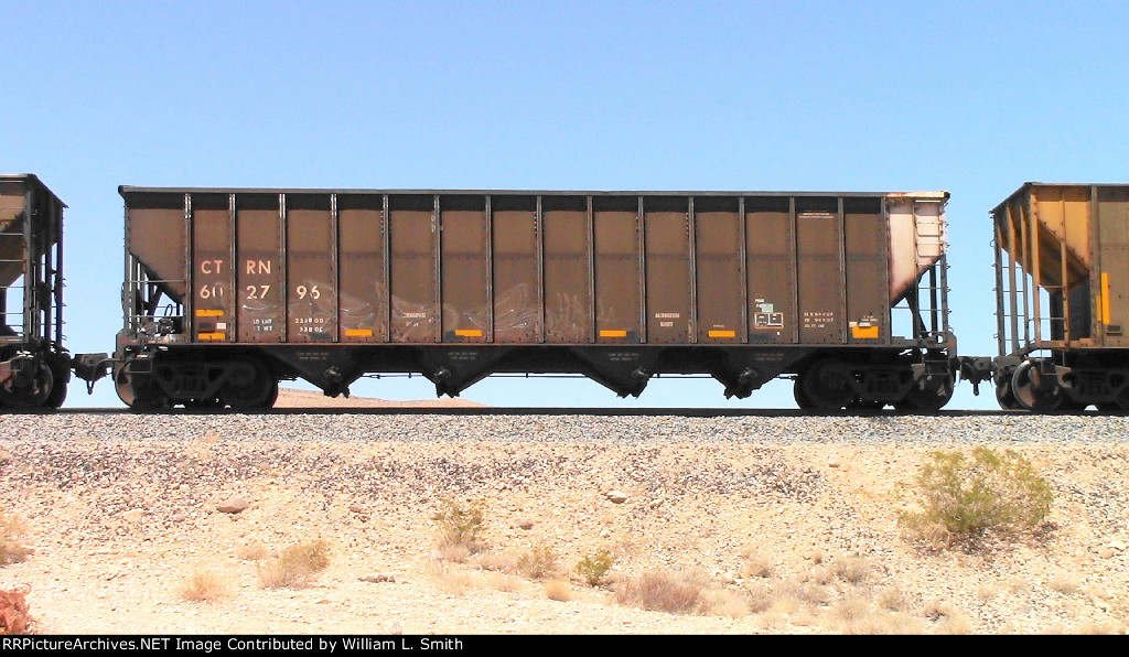 EB Unit Empty Hooper Frt at Erie NV W-Pshr -86